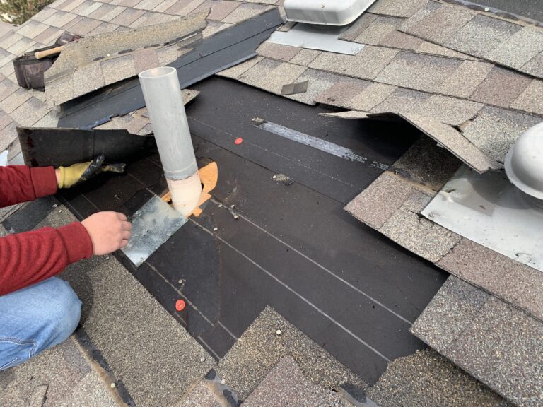 Pipe Jack Roof Leak Repair